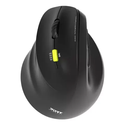 Port Designs 910008 mouse Universal Left-hand RF Wireless + Bluetooth Optical 2400 DPI – image 1