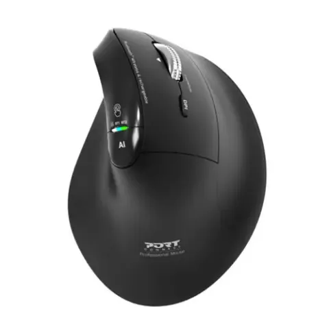 Port Designs 910204 mouse Universal Right-hand RF Wireless + Bluetooth Optical 4800 DPI – image 1
