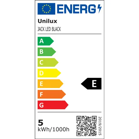 Bureaulamp Unilux Jack led zwart – afbeelding 1