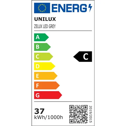 UNiLUX LED-Stehleuchte ZELUX, silber – Bild 1