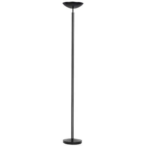 UNiLUX LED-Deckenfluter DELY 2.0, dimmbar, schwarz – Bild 1
