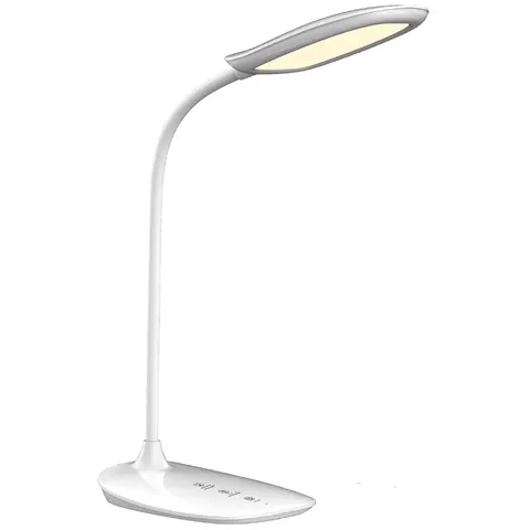 PAPERFLOW LED-Tischleuchte LEON, Standfuß, weiß – Bild 1