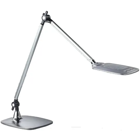 PAPERFLOW LED-Tischleuchte JIM, Standfuß, silber – Bild 1