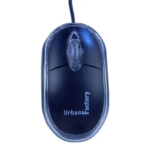 Urban Factory CRAZY SMALL MOUSE USB WIRED (BLACK) – image 1
