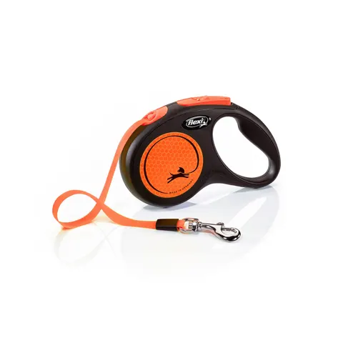 Flexi Laisse New Neon orange S – image 1