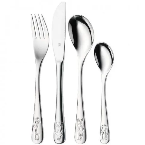 WMF Kinderbesteck-Set 4-teilig, Safari – Bild 1