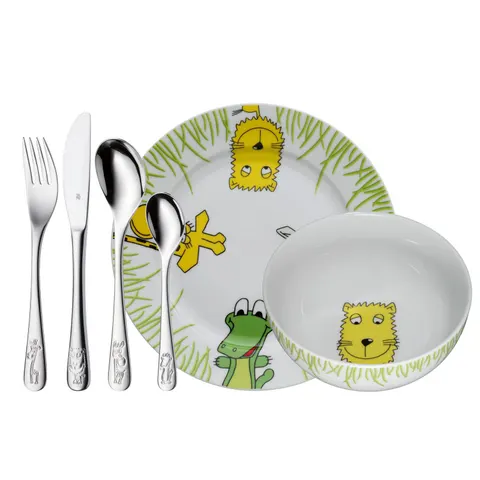 WMF Safari Kindergeschirr-Set weiss – Bild 1