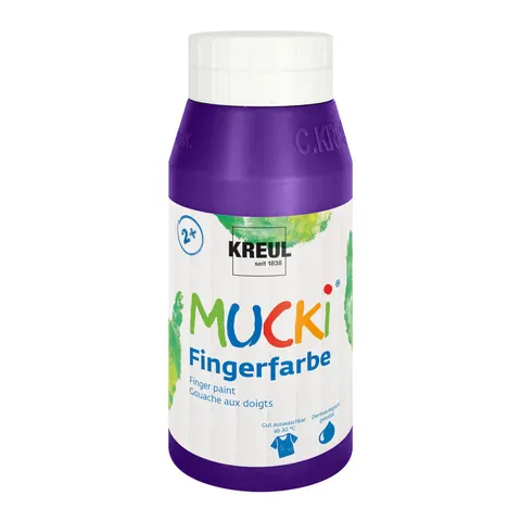 KREUL Fingerfarbe750 ml violett – Bild 1