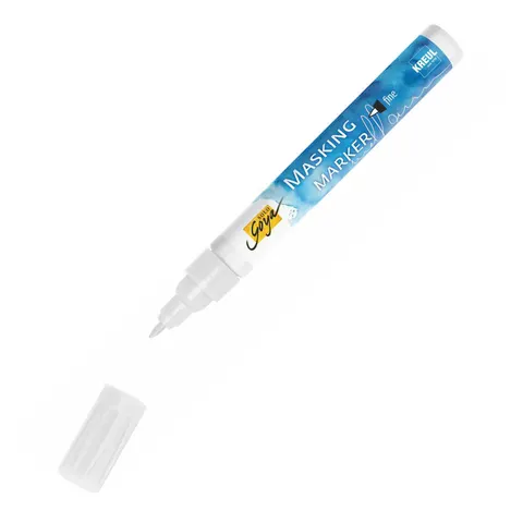KREUL Permanentmarker 1.0 - 2.0 mm Weiß – Bild 1