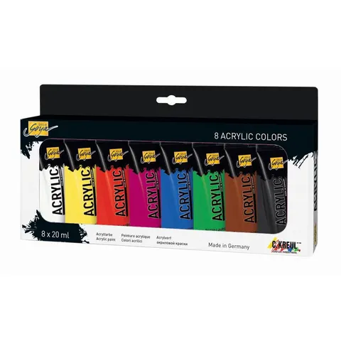 KREUL Acrylfarben farbsortiert – 84171 – Bild 1