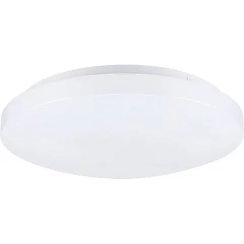 Plafondlampen Axin IP44 E27 230V max. 2x18W Wit – afbeelding 1
