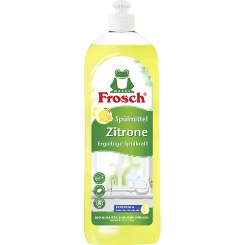 Frosch Citrus Afwasmiddel – 750ml – afbeelding 1