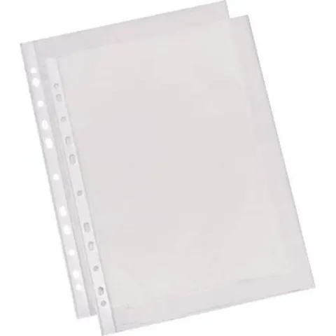 Esselte Prospekthüllen Standard DIN A4 transparent glasklar – Bild 1
