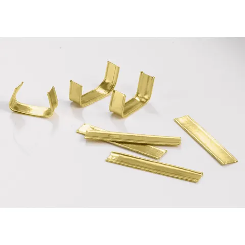 folia Verschlussclipse gold – Bild 1