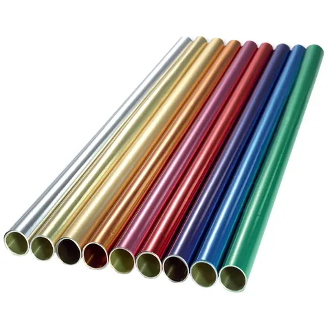 Aluminium knutselfolie, goud/groen – afbeelding 1