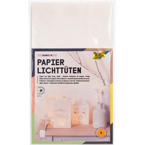 folia Papiertüten weiß – Bild 1
