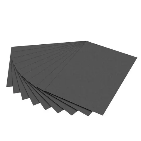 folia Tonpapier DIN A4 130 g/m² anthrazit – Bild 1