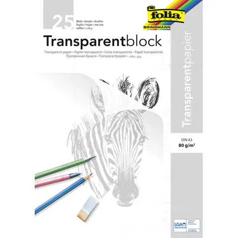 folia Transparentpapier DIN A3 – Bild 1