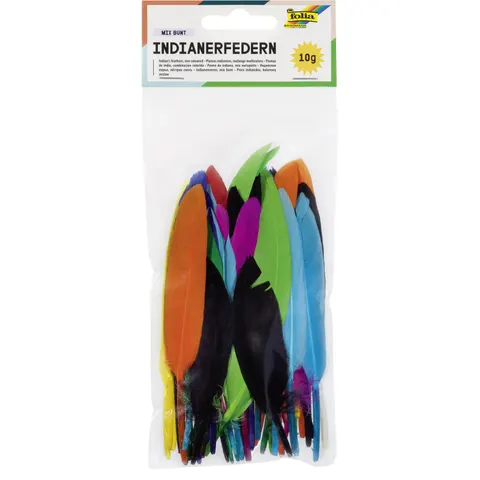 Indianen veren Folia assorti – afbeelding 1