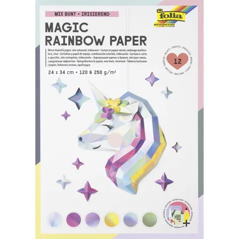folia Tonpapier farbsortiert – Bild 1