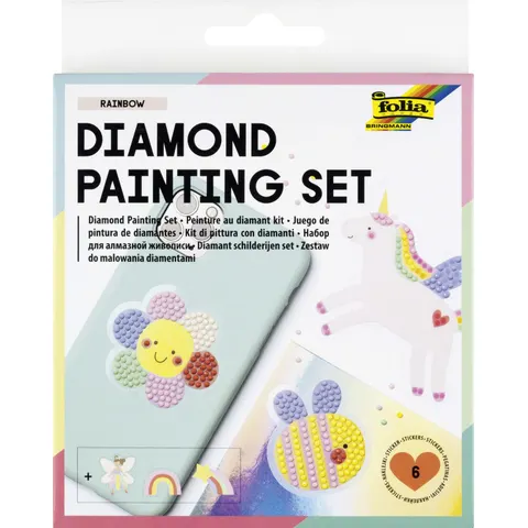 folia Diamond Painting Rainbow – Bild 1