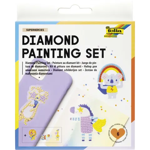 folia Diamond Painting Superheroes – Bild 1