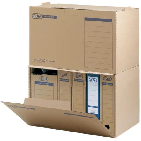 ELBA Archiv-Container tric System, naturbraun – Bild 1