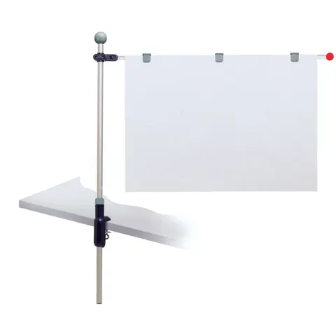 MAUL Planhalter 100 cm Tischklemme silber – Bild 1