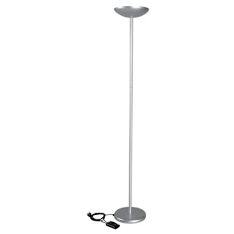 MAUL Halogen-Deckenfluter MAULsky, dimmbar, silber – Bild 1