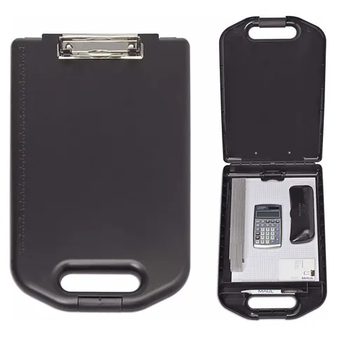 MAUL Klemmbrett DIN A4 schwarz – 064798 – Bild 1