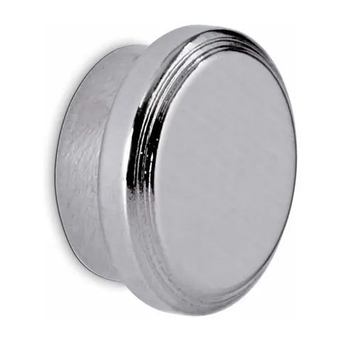 MAUL Magnet Ø 2,5 x 0,9 silber – Bild 1