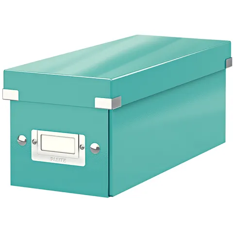 LEITZ 60410051 - Archive box C&S WOW CD, ice blue – image 1
