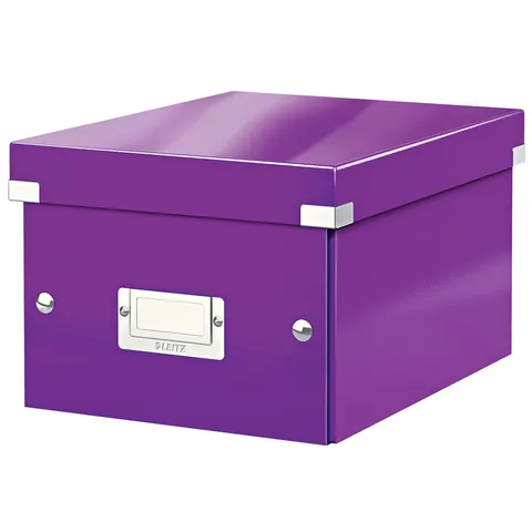 LEITZ 60430062 - Archive box C&S WOW, small, violet – image 1