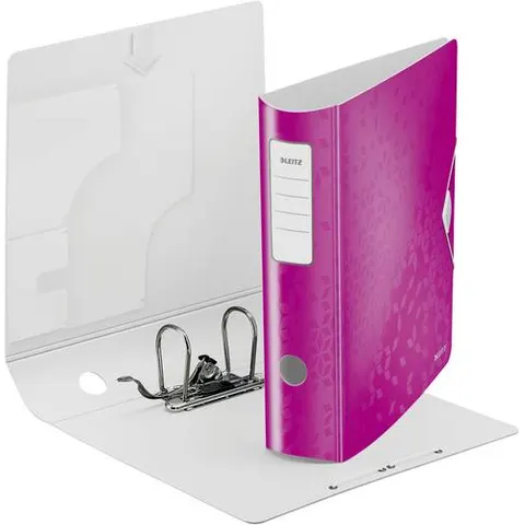 LEITZ Ordner Active WOW, 180 Grad, 80 mm, pink – Bild 1