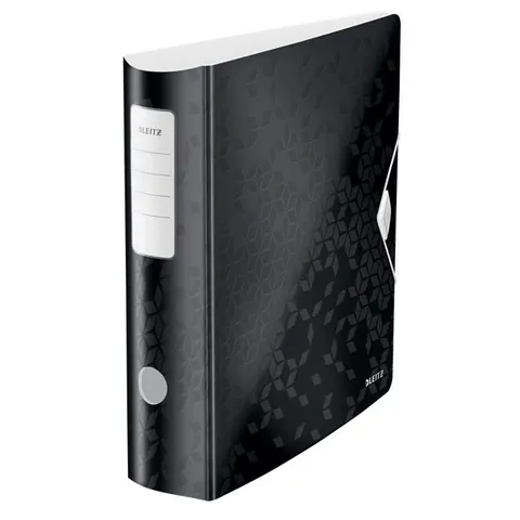 LEITZ Ordner Active WOW, 180 Grad, 80 mm, schwarz – Bild 1