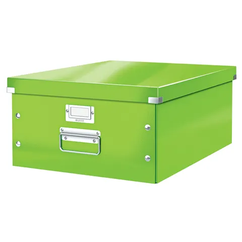 LEITZ 60450054 - Archive box C&S WOW, large, green – image 1