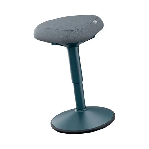 LEITZ Ergo Active Sitzhocker mit Komfortsitz, dunkelgrau – Bild 1