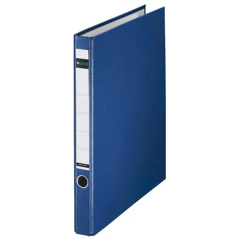 LEITZ Ringbuch 2-Ringe DIN A4 3,5 cm blau – Bild 1