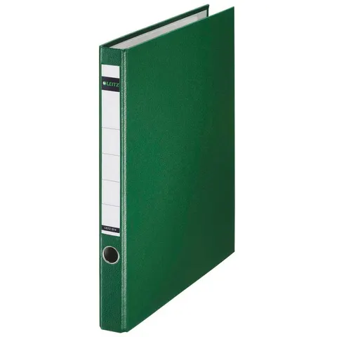 LEITZ Ringbuch 2-Ringe DIN A4 3,5 cm grün – Bild 1