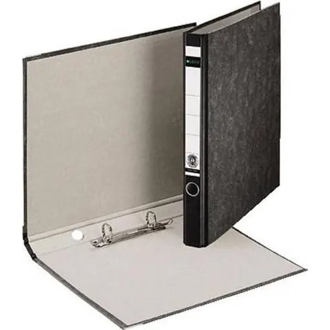 LEITZ Ringbuch 2-Ringe DIN A4 3.5 cm schwarz – Bild 1