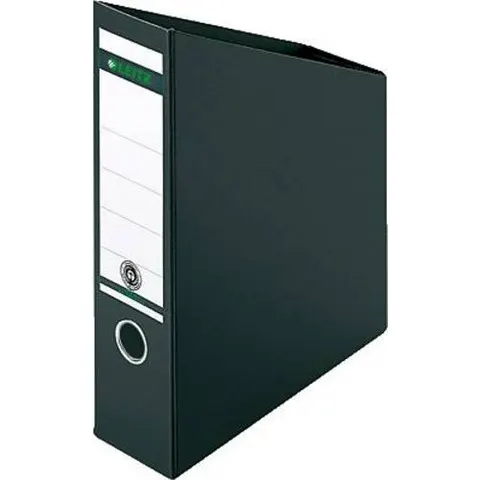 LEITZ Stehsammler Karton schwarz , DIN A4 – Bild 1