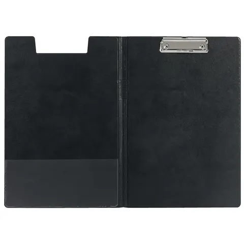 LEITZ Klemmbrett-Mappe, DIN A4, PP-Folie, schwarz – Bild 1