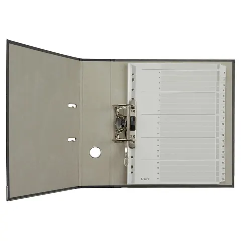 LEITZ Ordnerregister Vollformat 1-20 DIN A4 – Bild 1