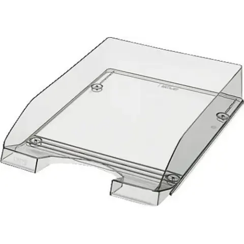 Brievenbak Leitz Plus A4 glashelder – afbeelding 1