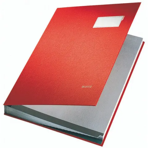 Vloeiboek Leitz 5700 rood – afbeelding 1