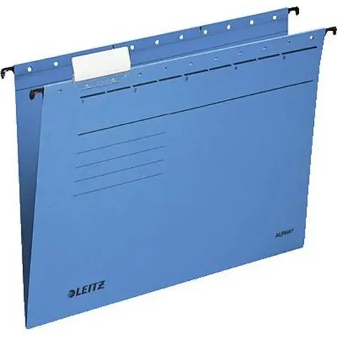 LEITZ Hängemappe ALPHA 1985 blau - 5 Stück – Bild 1