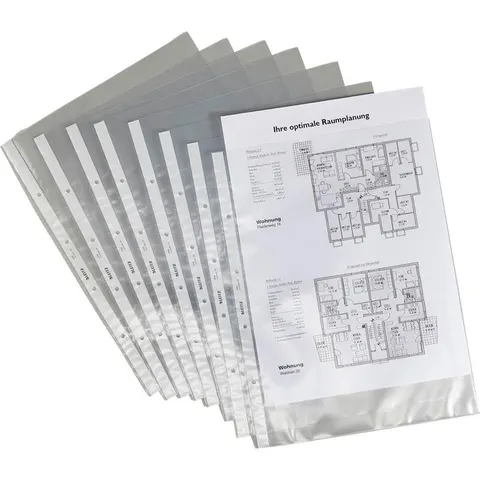LEITZ Prospekthüllen A3 0.13 mm transparent – Bild 1