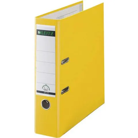 LEITZ 10105015 - Leitz 180° Lever Arch File Plastic, yellow – image 1