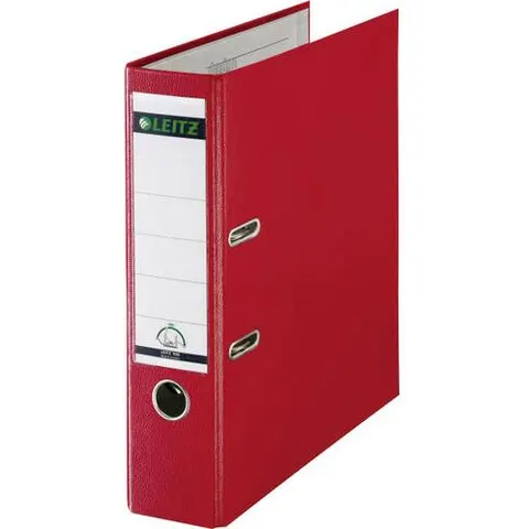 LEITZ 180 Grad Ordner, DIN A4, 80 mm, rot – Bild 1