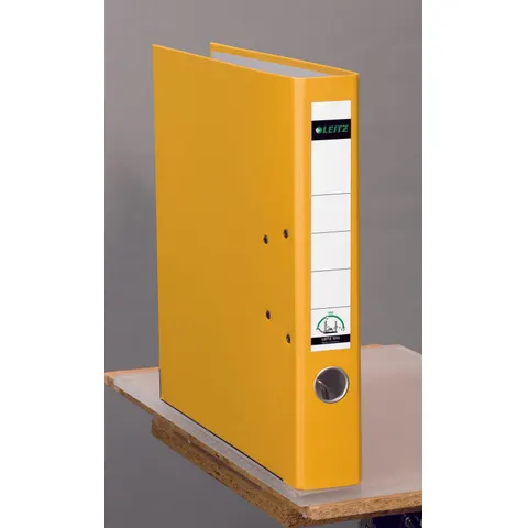 LEITZ 10155015 - Leitz 180° Lever Arch File Plastic, yellow – image 1
